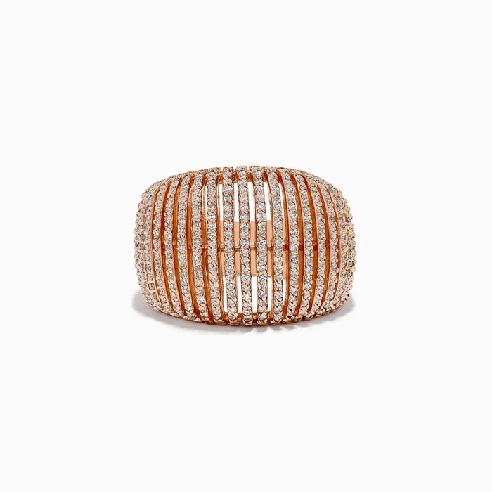 14K Rose Gold Diamond Ring