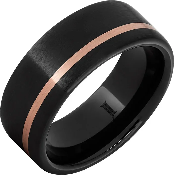 14K Rose Gold Wedding Band