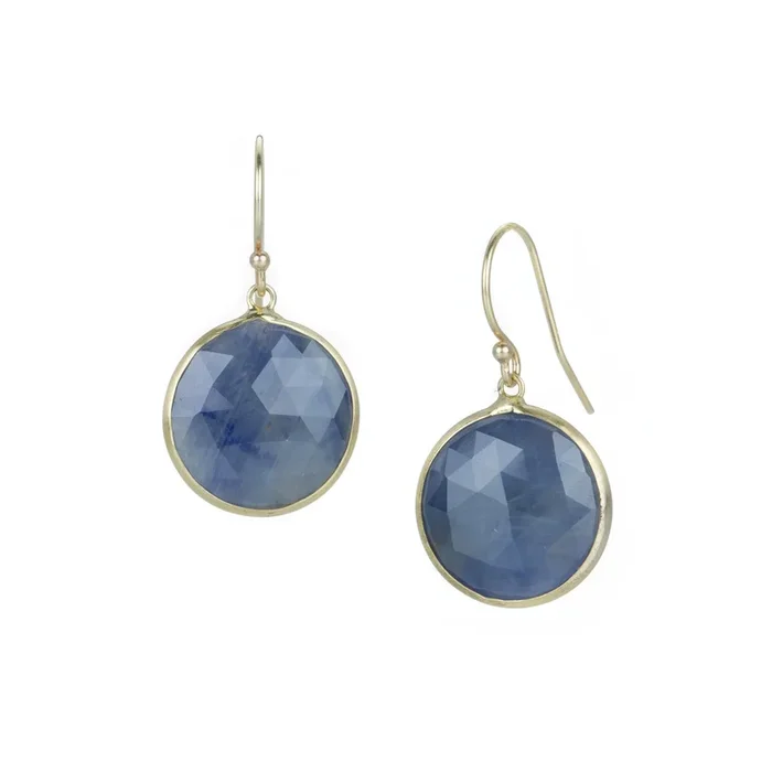 14k Sapphire Earrings