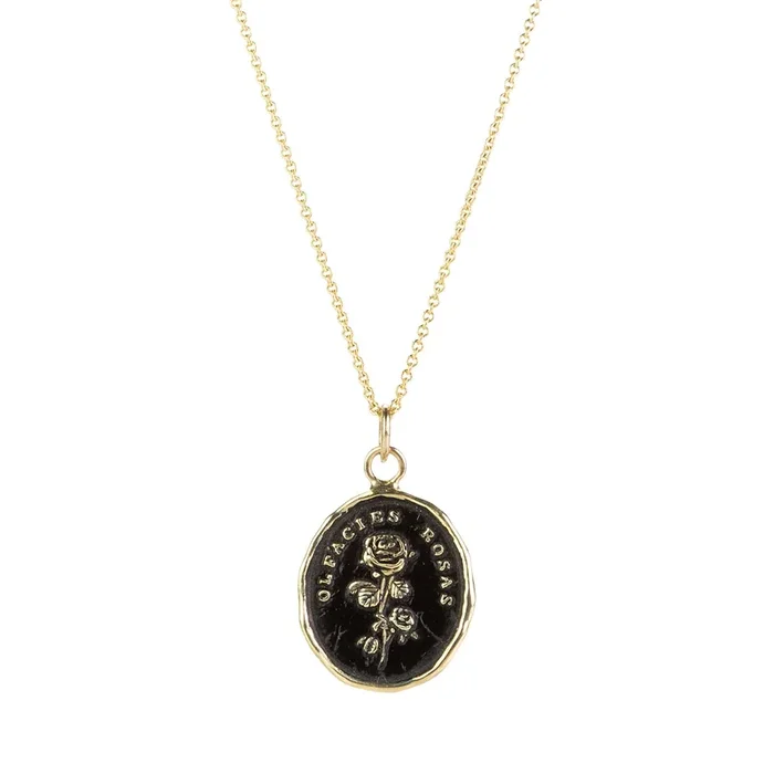 14k Slow Down Talisman Necklace