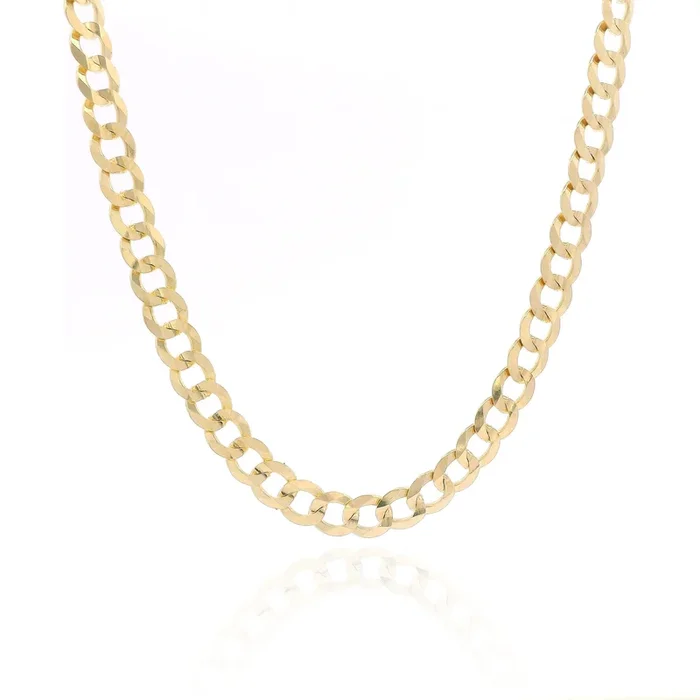 14k Solid Cuban Curb Chain (4.8MM – 22” Inches) JTJ™