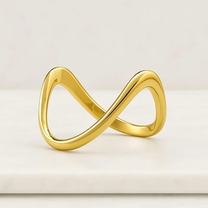 14K Solid Gold Vanki Rings For Women