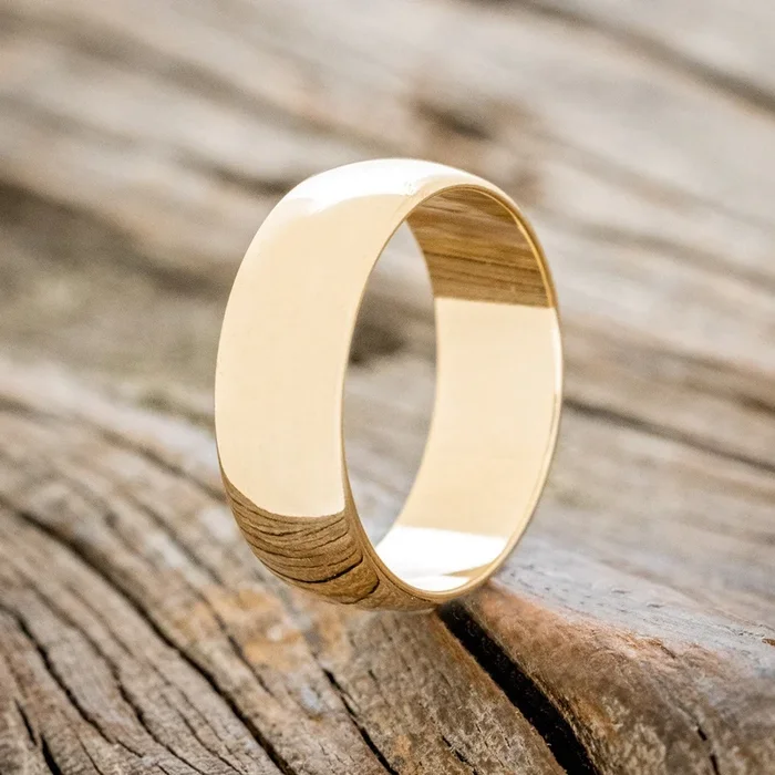 14K SOLID METAL WEDDING BAND