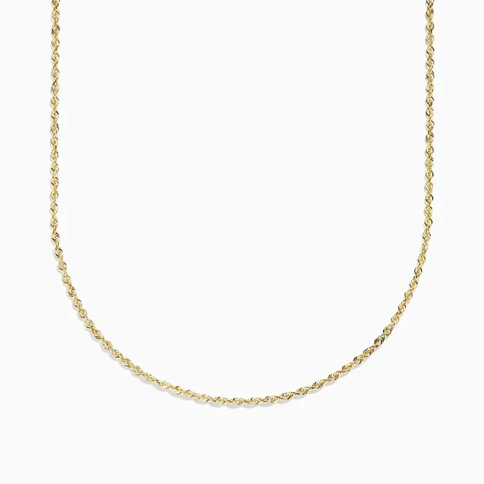 14K Yellow Gold 20″ Woven Chain