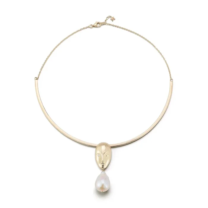 14kt Eve Baroque Pearl Necklace