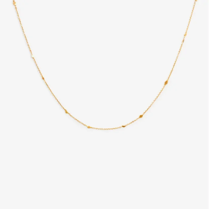 15.5″ Little Gold Fleck Necklace | N4201