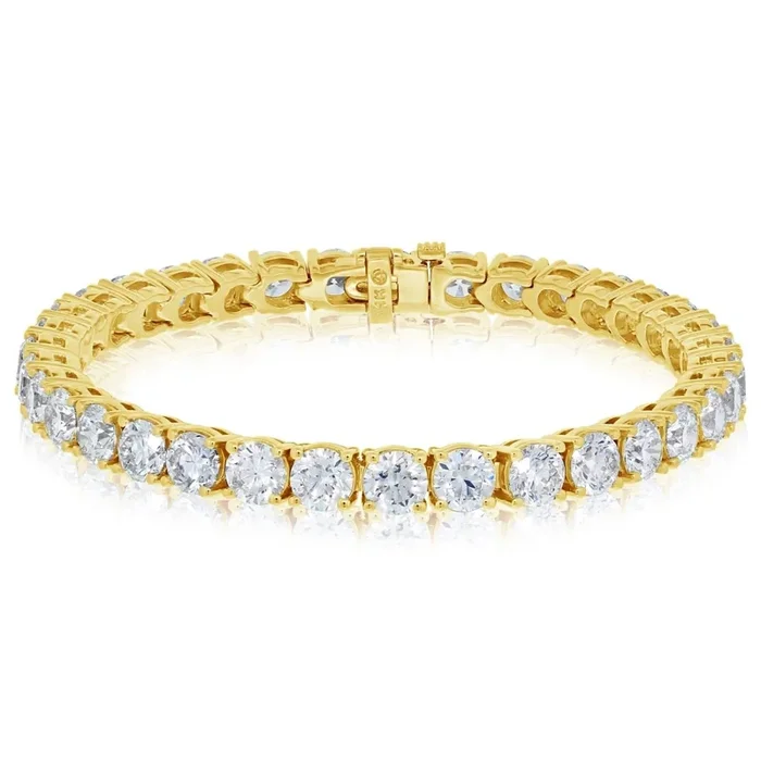18 Carat Diamond Tennis Bracelet
