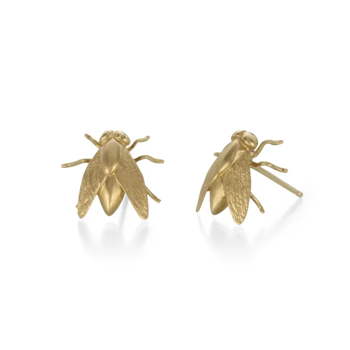 18k Fly Studs