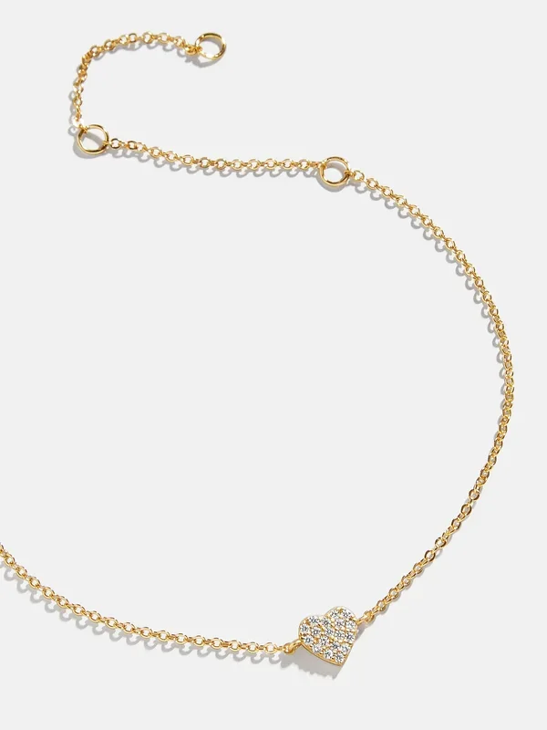 18K Gold Heart Bracelet – Heart