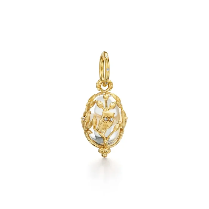 18K Owlwood Amulet (Small)