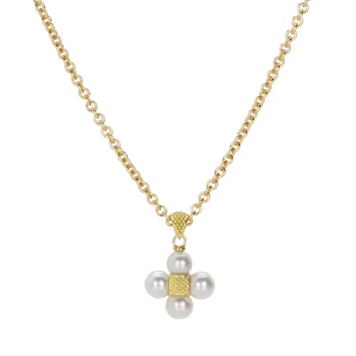 18k Sequence Pearl Necklace