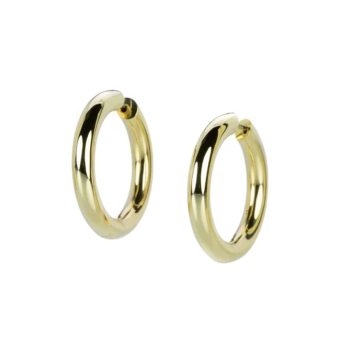 18k Yellow Gold 20mm Ultimate Hoops