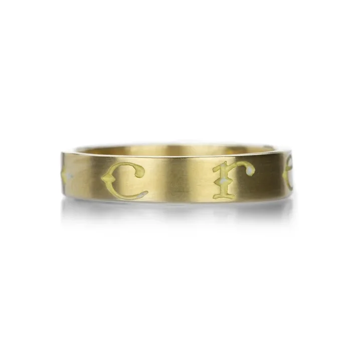 18k Yellow Gold Creare Band