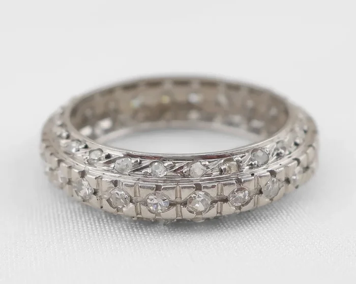 1930 Art Deco Diamond Eternity Band