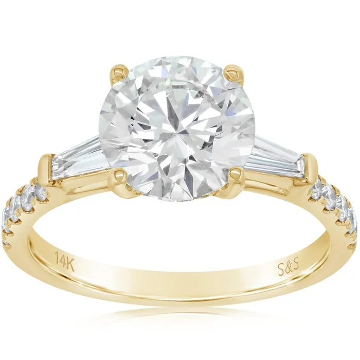 2.00 Carat Cushion Cut Diamond Setting