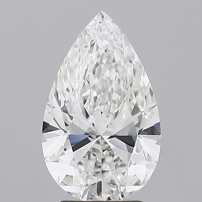 2.08 Carat Pear Lab Diamond
