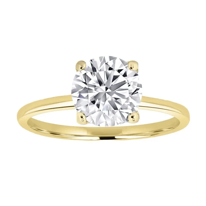 2.08ctw Certified Lab-Grown Diamond Hidden Halo Engagement Ring