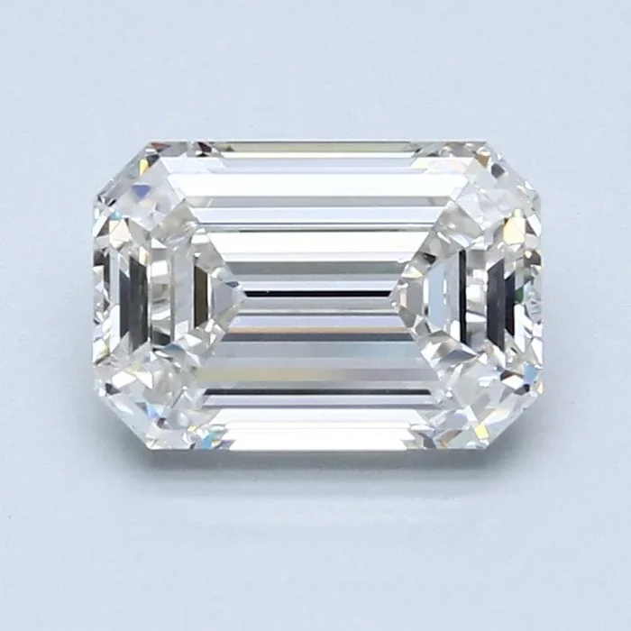 2.10 Carat H VVS2 Emerald Diamond