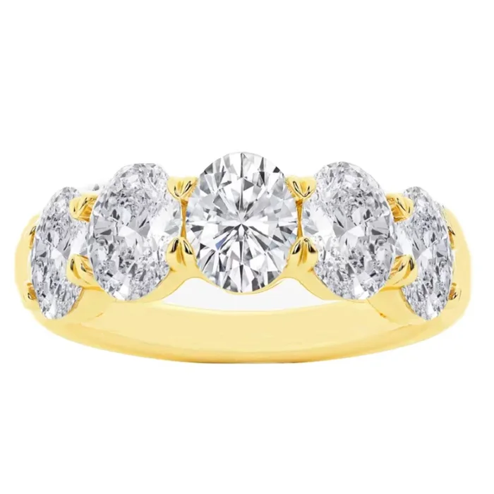 2.12ctw Lab Grown Diamond Band