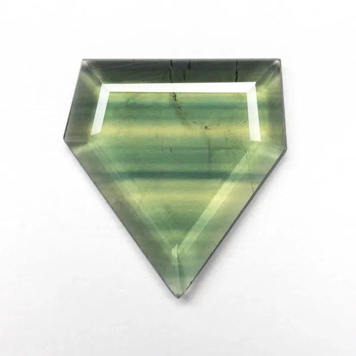2.25ct 12.29×11.48×1.53mm Shield Portrait Cut Sapphire 23433-41