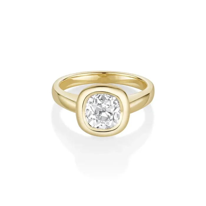 2.25ct Old Mine Diamond Ring