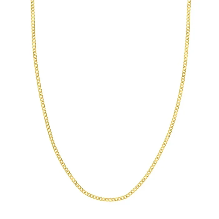 2.7mm 24″ Curb Link Chain