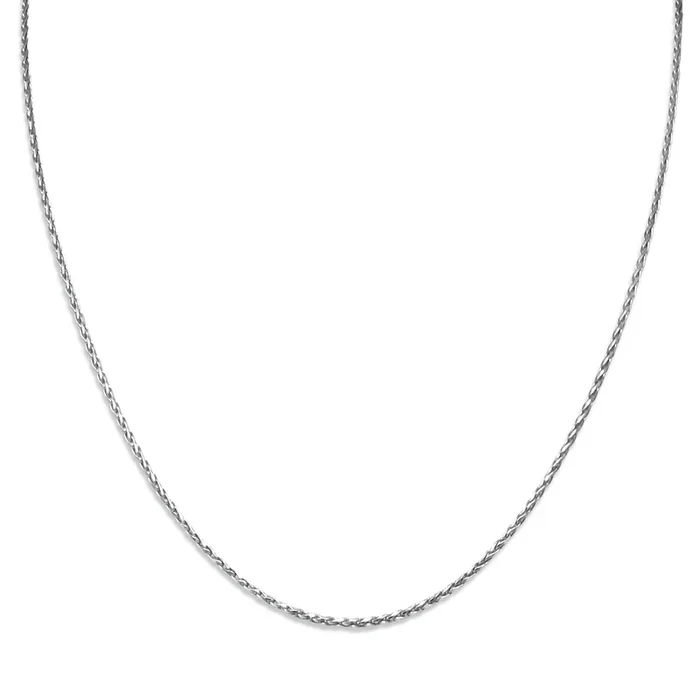 20″ 1.4mm Wheat Chain Necklace