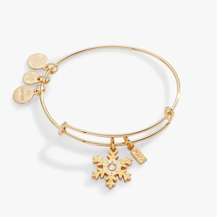 2022 Snowflake Charm Bangle