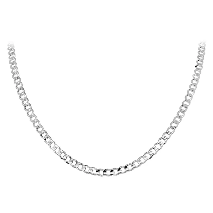 22″ 5mm Curb Chain Necklace
