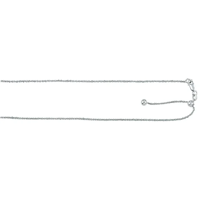 22″ Sparkle Rope Chain Necklace