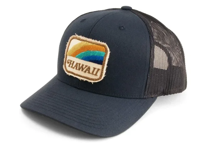 #232 – Basecap Trucker Cap Hawaii blue