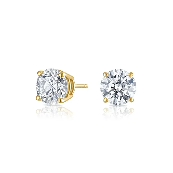 2CT GIA Certified Diamond Studs