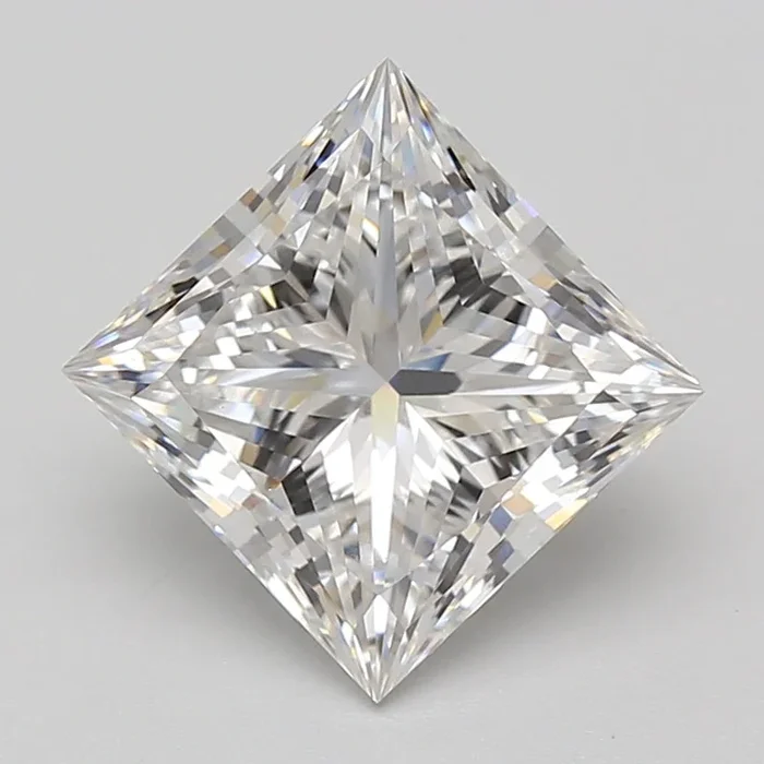 3.72 Carat Princess Diamond