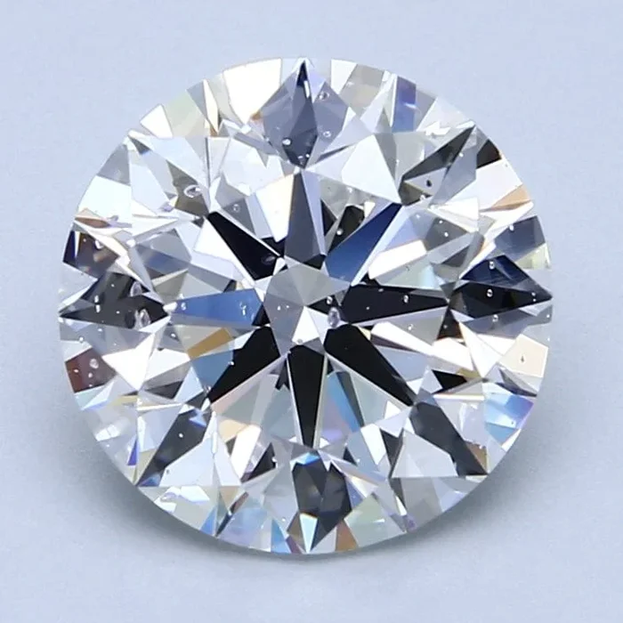 3.74 Carat D SI2 Round Diamond