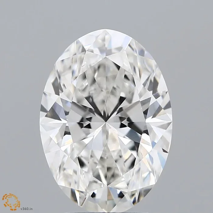 3.75 Carat Oval Lab Diamond