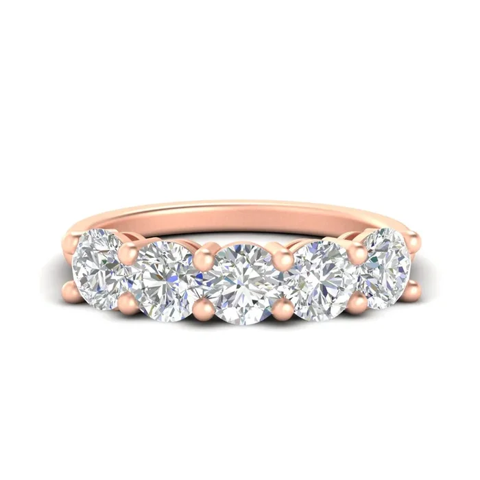 3 Carat Anniversary Ring Round Diamond