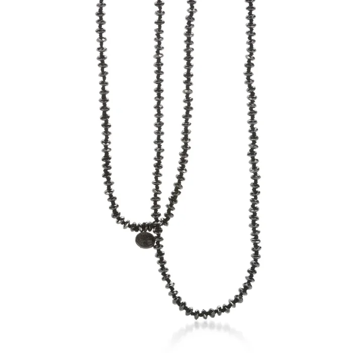 30″ Hematite Necklace