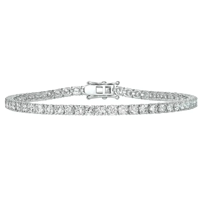 3ctw Diamond 14K White Gold Tennis Bracelet