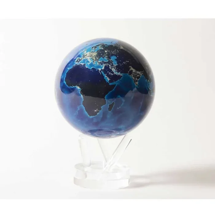4.5in Earth At Night Mova Globe