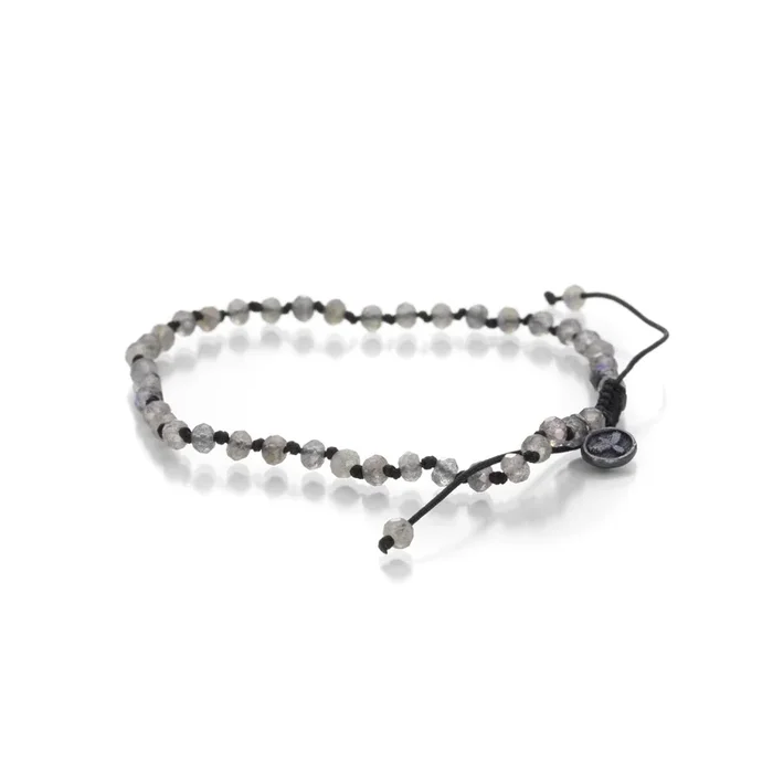 4mm Labradorite Bead Bracelet