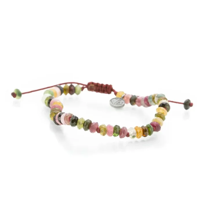 4mm Multi-Color Tourmaline Bracelet
