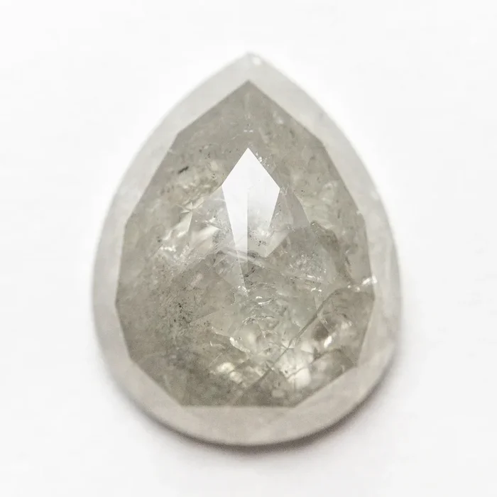 5.34ct 13.33×10.60×4.69mm Pear Rosecut 20001-06