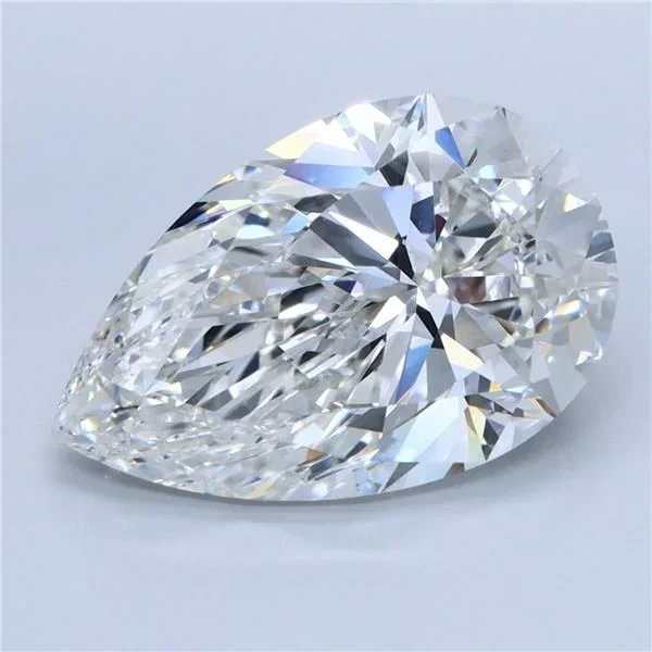 5.45 Carat Pear Lab Diamond