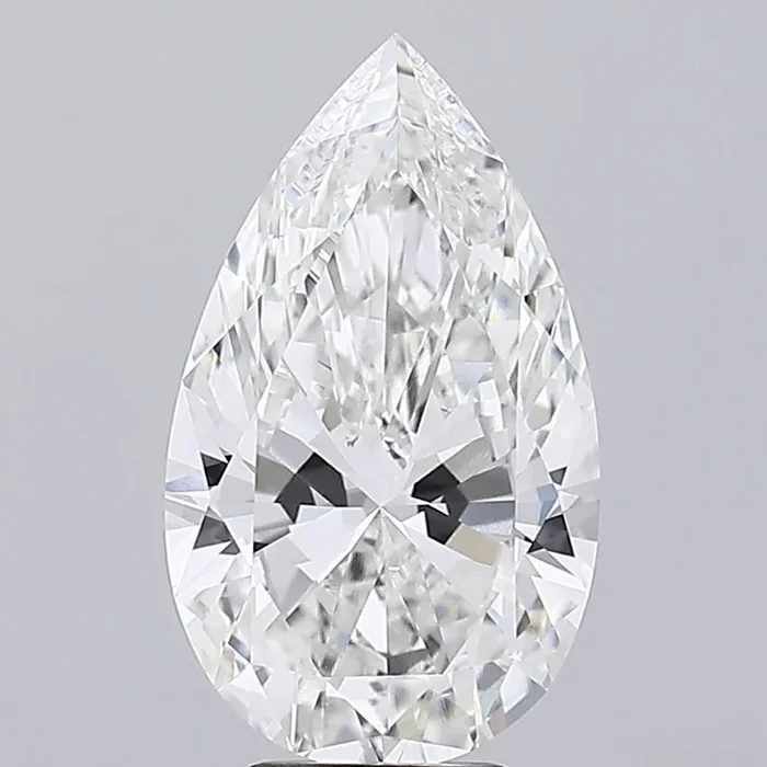 5.51 Carat Pear Lab Diamond