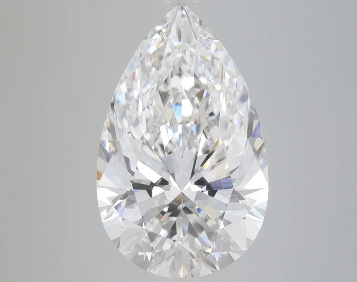 5.87 Carat Pear Diamond