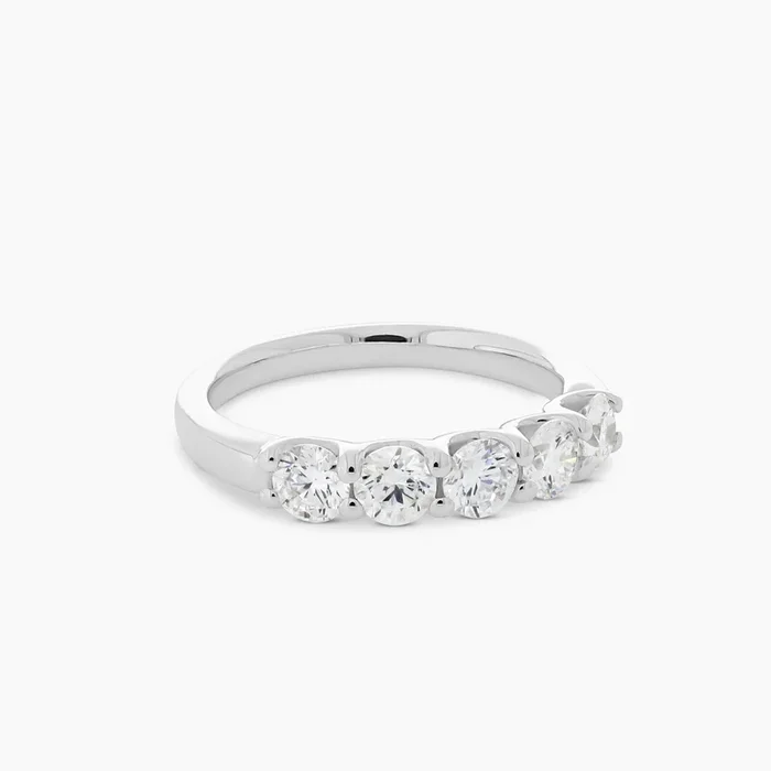 5-Stone ALTR Created Diamond Band 1ctw