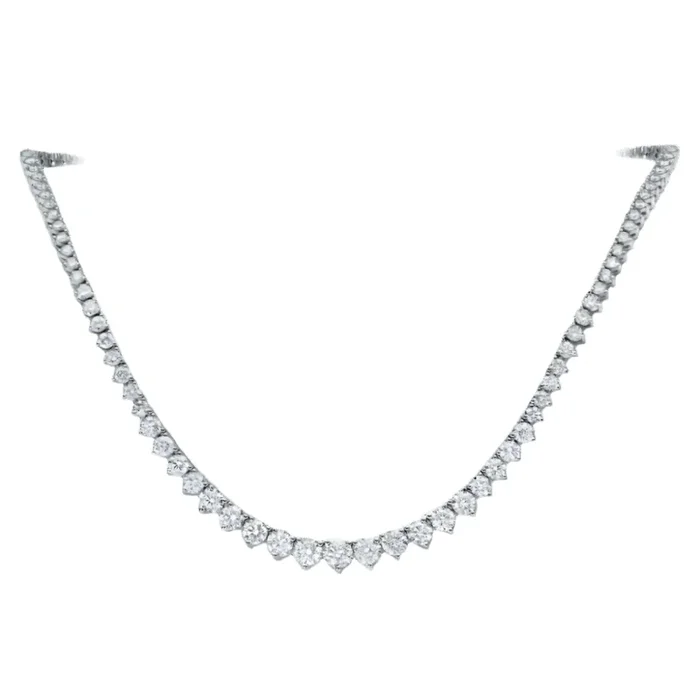 5ctw Lab Grown Diamond Tennis Necklace