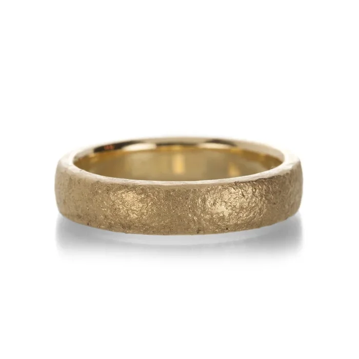 5mm 18k Yellow Gold Domed Band