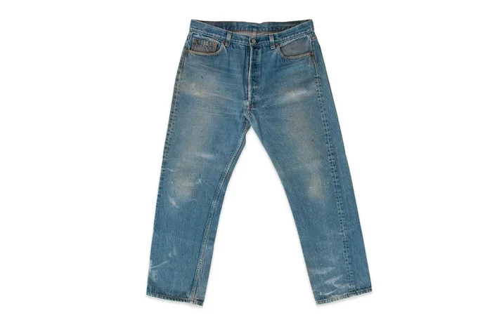 #600 Vintage Levi’s 501 – W35 L27 – Made in USA – 1980’s (#02)