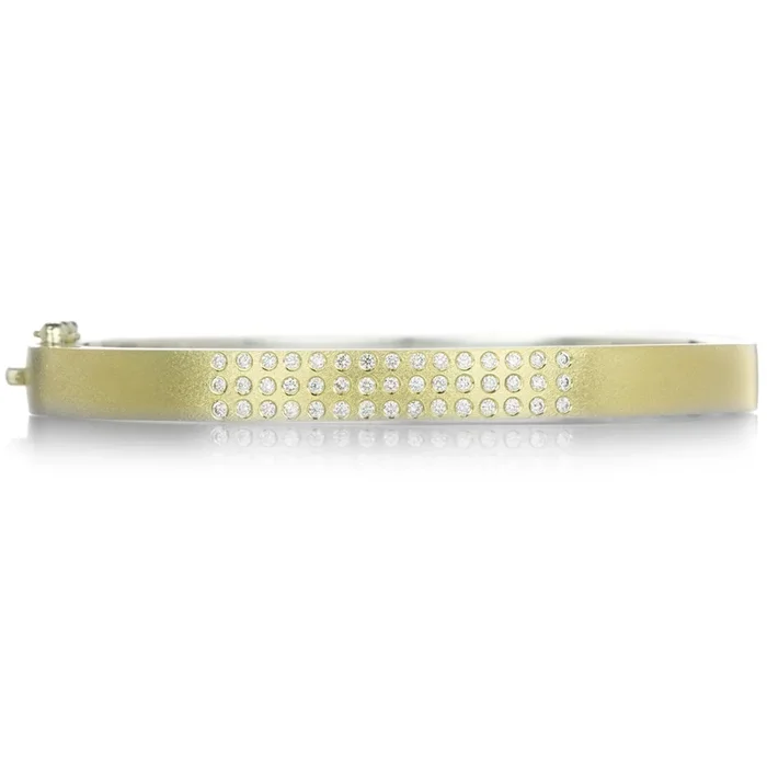 6mm Iman Bangle with Diamonds